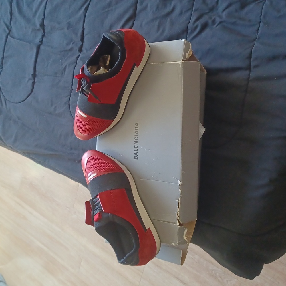 Balenciaga Red runners